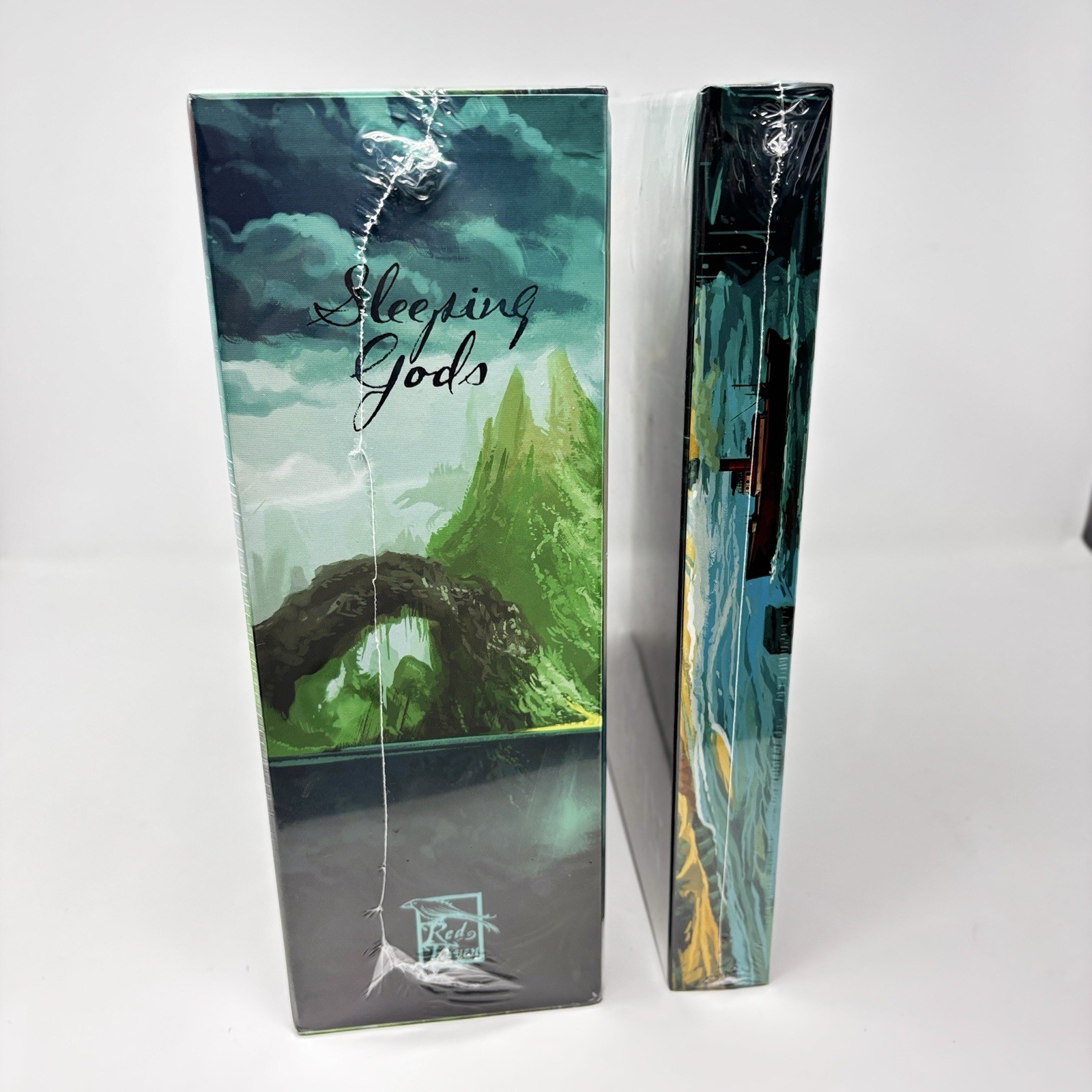 Red Raven Sleeping Gods Board Game + Tides Of Ruin Exp. SEALED