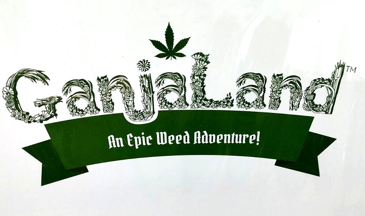 Ganjaland Novelty Adult “An Epic Adventure to a Magical Place Board Game NIP