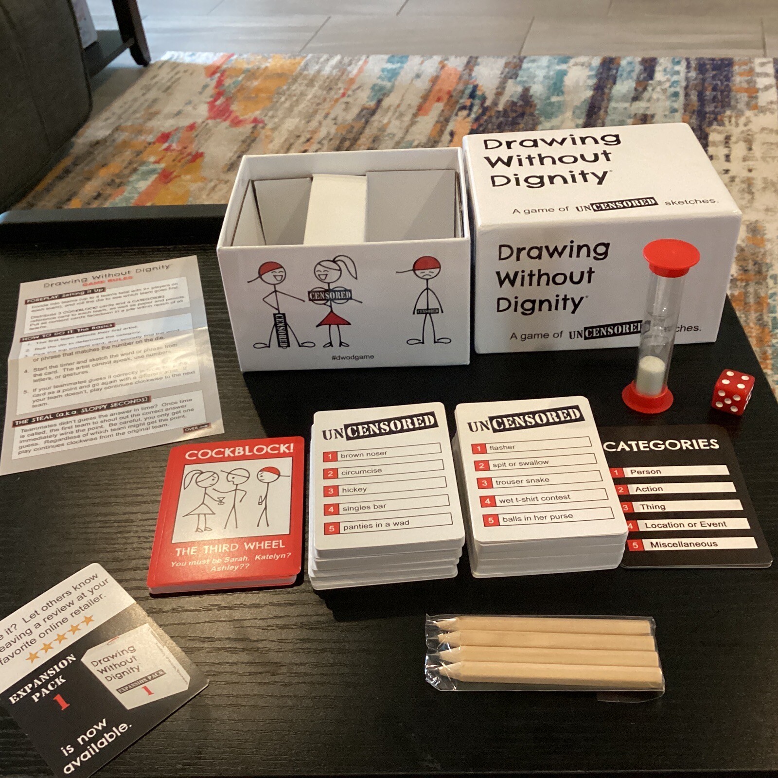 Drawing Without Dignity: a Game of Uncensored Sketches New
