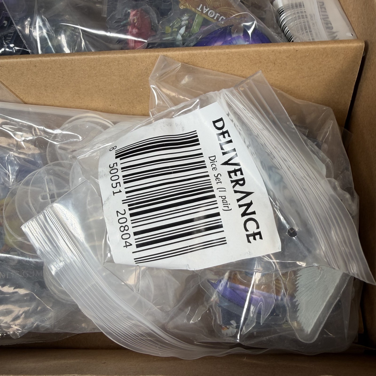 Deliverance Deluxe Board Game Kickstarter All In w/ Acrylic Standees, Mat & More