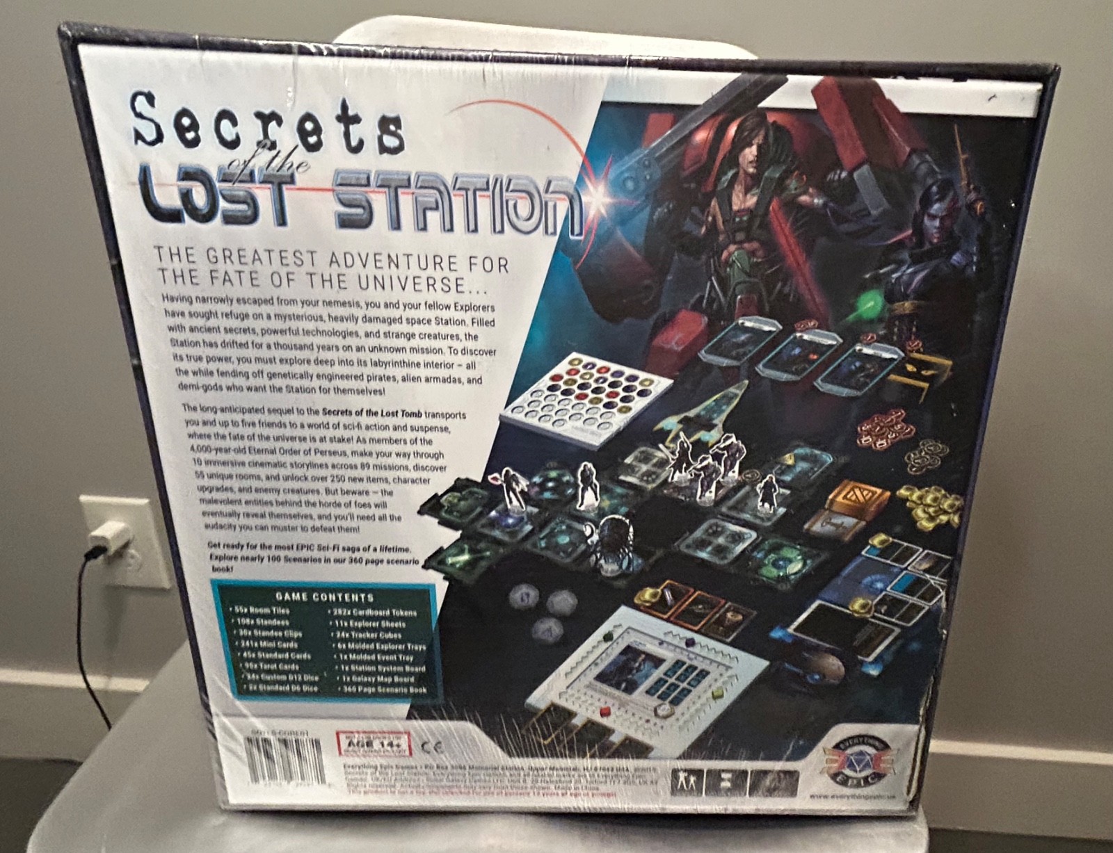 Everything Epic: Secrets of the Lost Station Board Game – NEW IN BOX