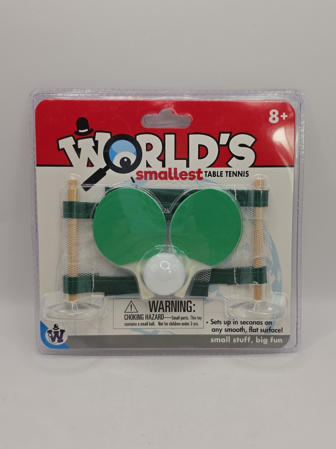 Westminster World’s Smallest Table Tennis Set NEW SEALED Gag Collector Gift