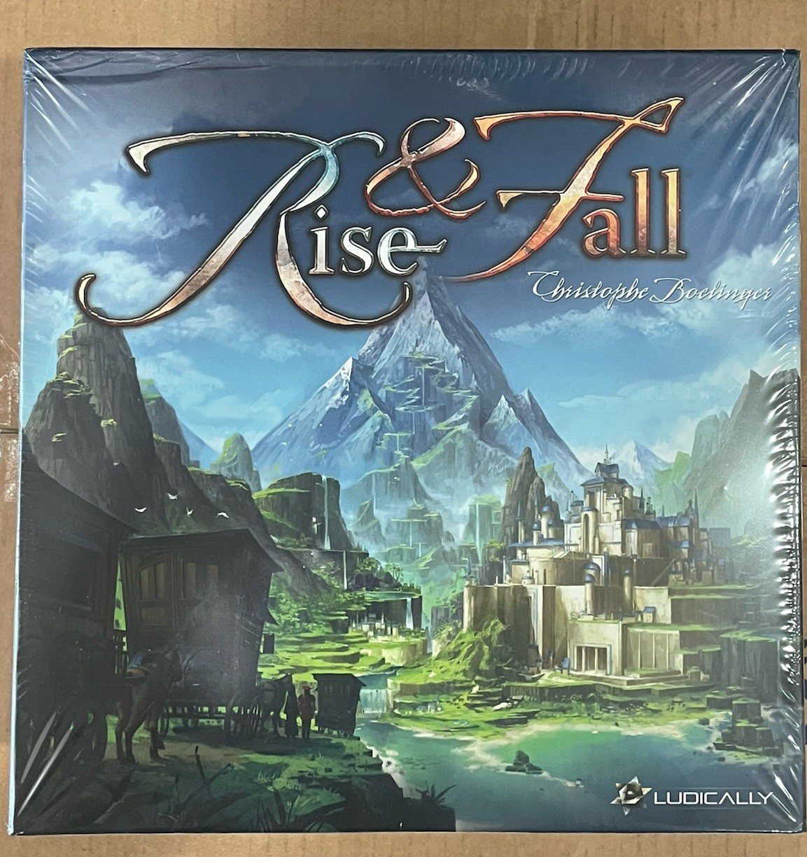 Rise & Fall Board Game English/French Retail Edition by Ludically New Sealed