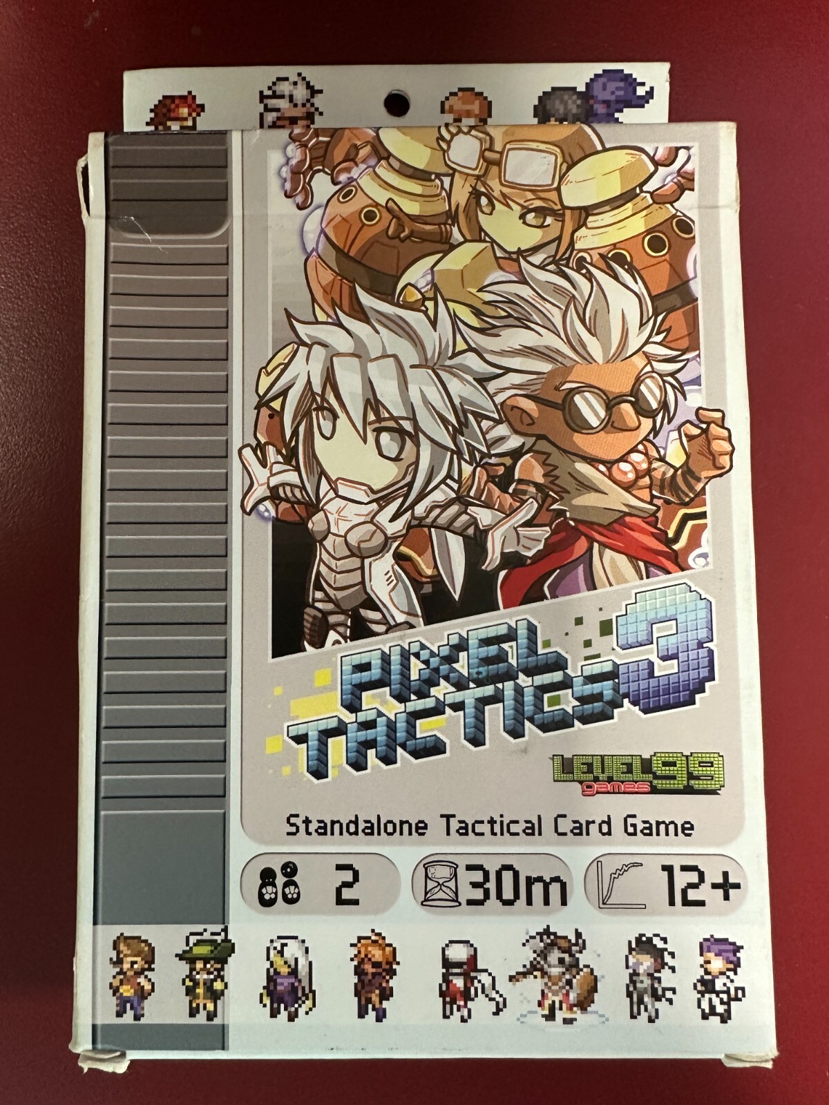 Pixel Tactics Lot of 3 sets – 2 & 2 x3 SEALED Level 99 Games Tactical Card Game