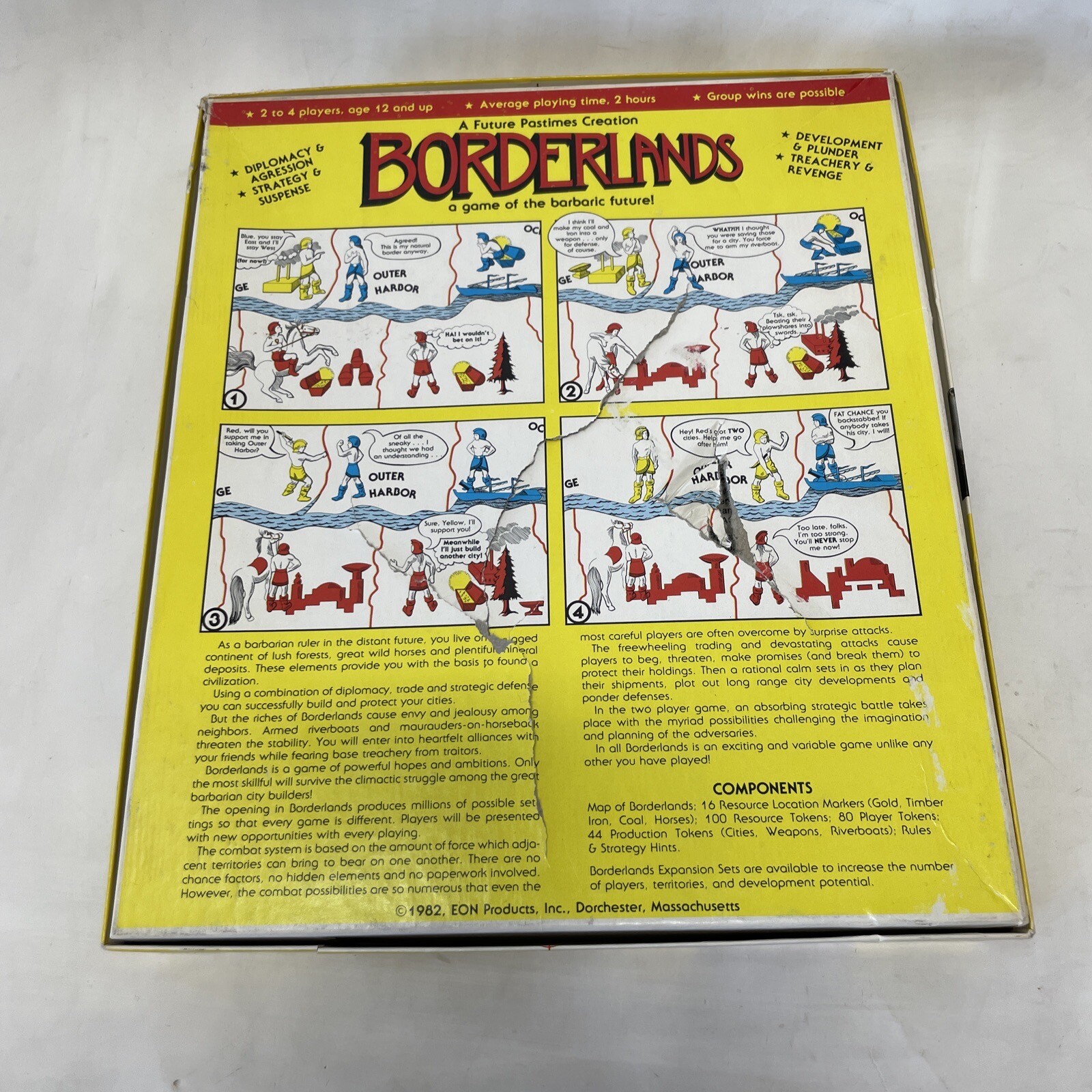 Borderlands (Board Game, EON, 1982) see photos.