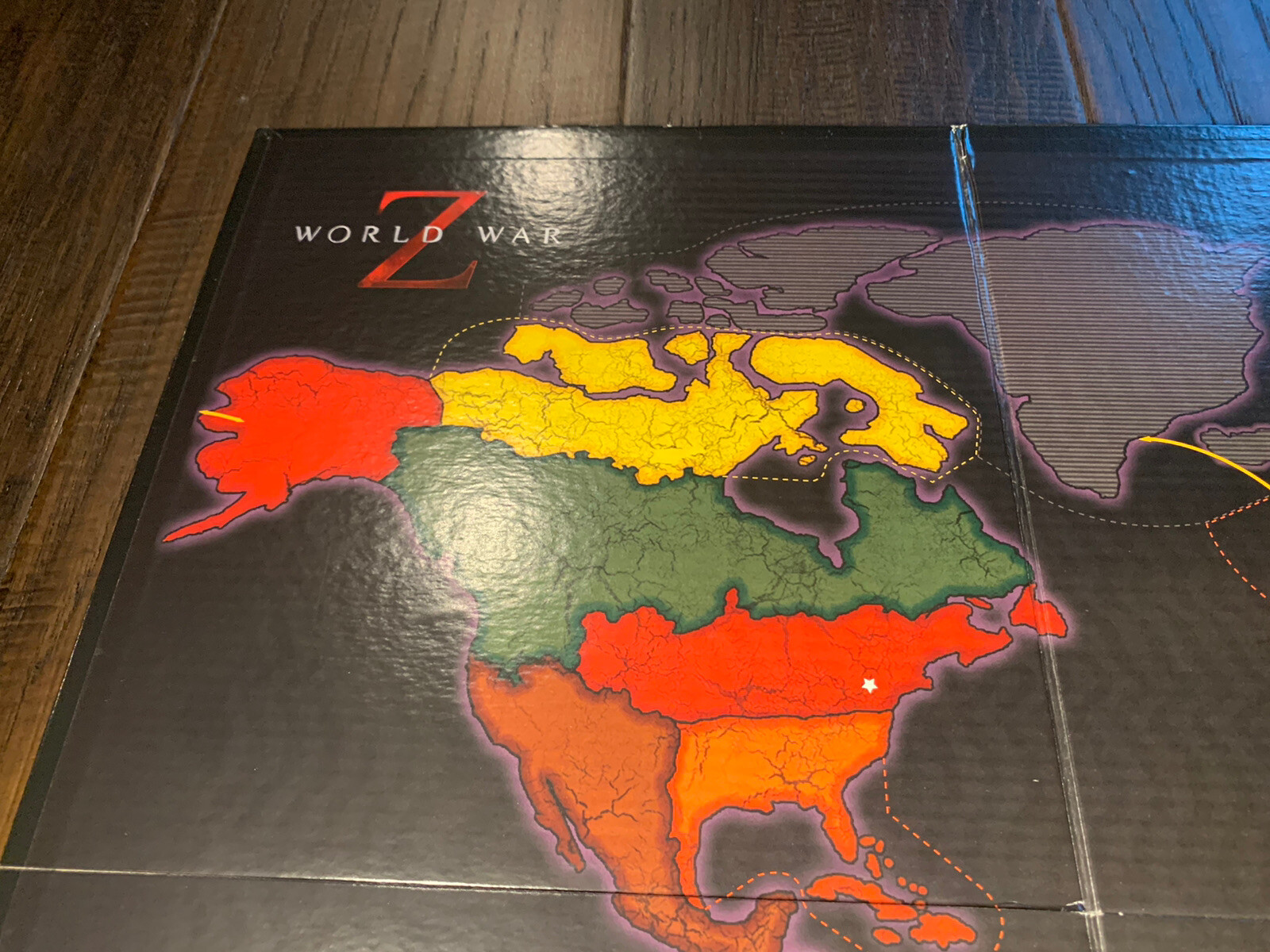 World War Z Role Play Board Game New Unplayed Zombie Game Brad Pitt Age 12+ Mint