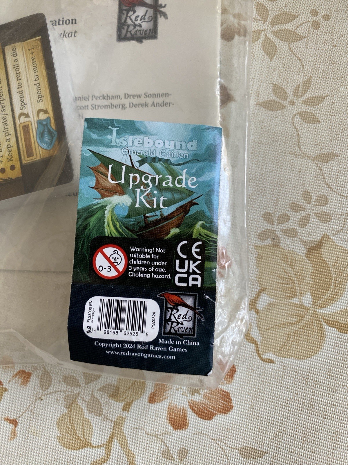 Islebound: *NEW!* Emerald Edition Board Game Upgrade Conversion Pack – Red Raven