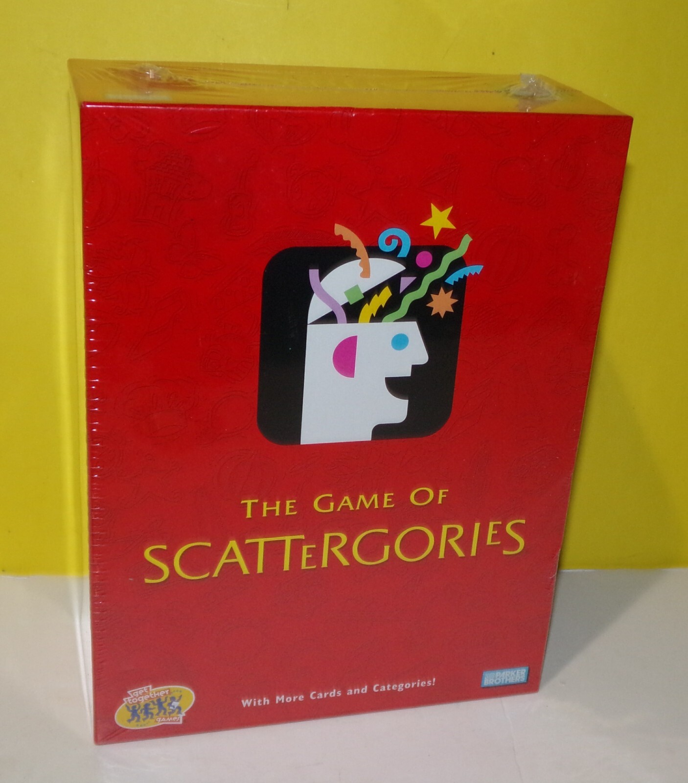 New The Game of Scattergories 2003 Thinking Categories Board Fun Timer Hasbro