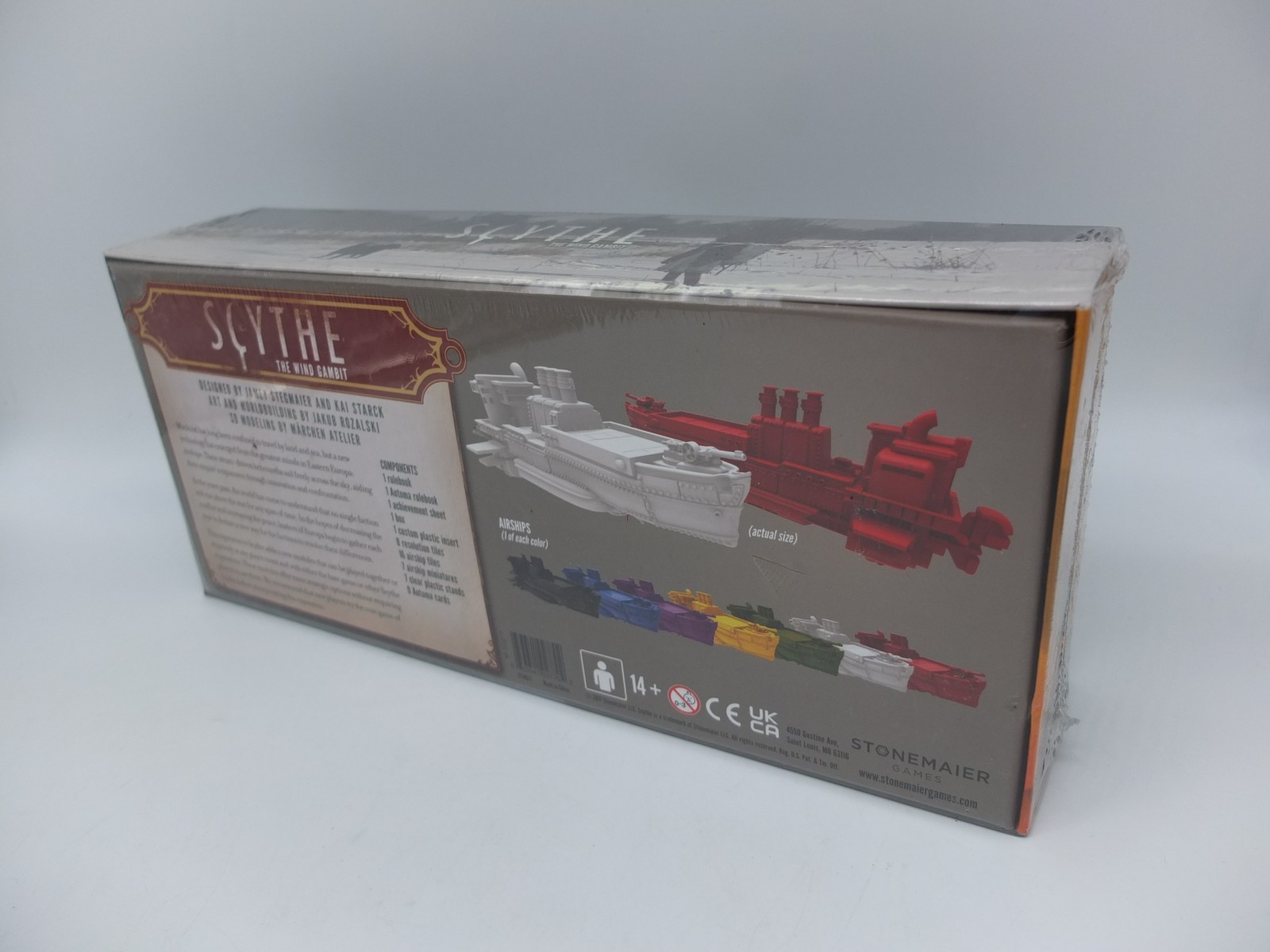 Scythe The Wind Gambit Expansion Board Game ENGLISH NEW Take a Look!!!