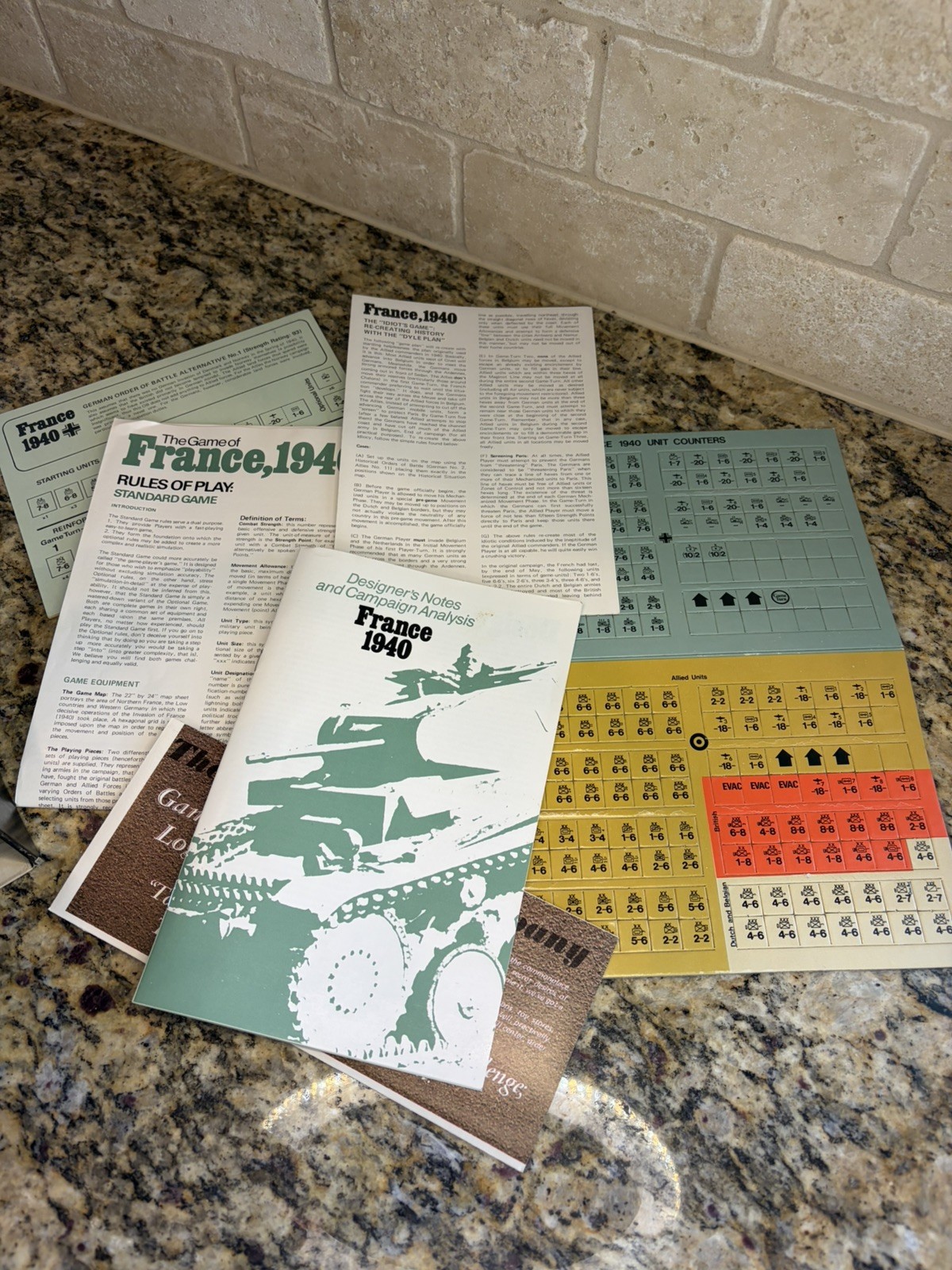Avalon Hill: The Game of France, 1940: German Blitzkrieg in the West