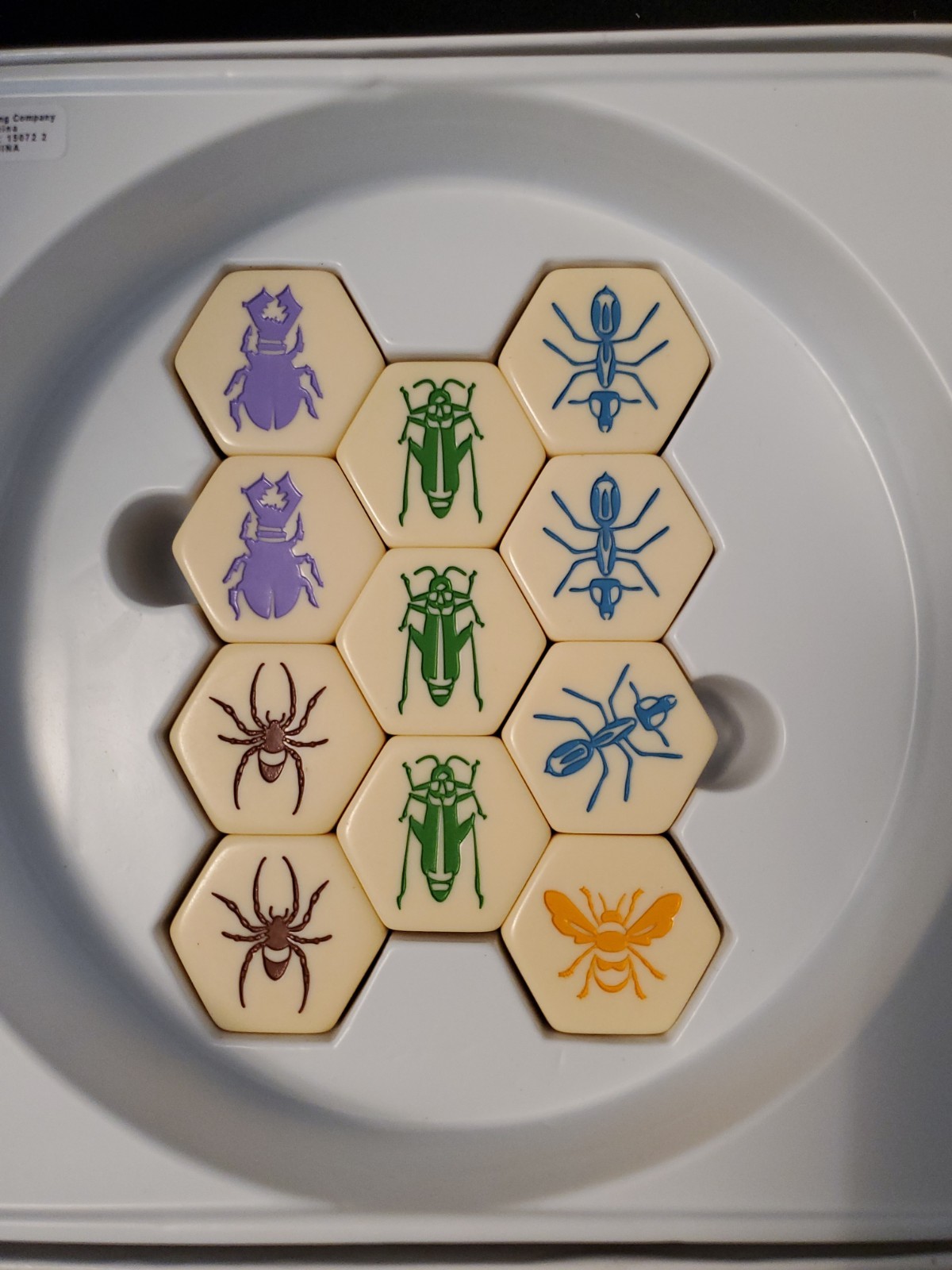 HIVE BOARD GAME BY JOHN YIANNI SMART ZONE GAMES – COMPLETE + TRAVEL BAG GEN42