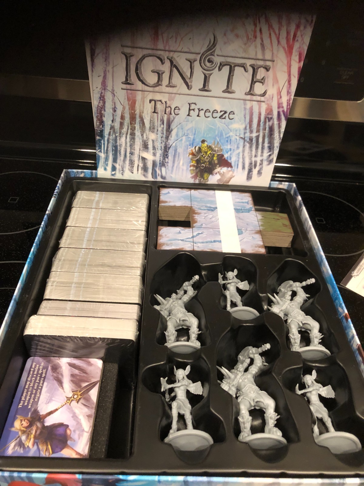 “IGNITE” Board Game Including “The Freeze” & “A New Enemy” Expansions EUC