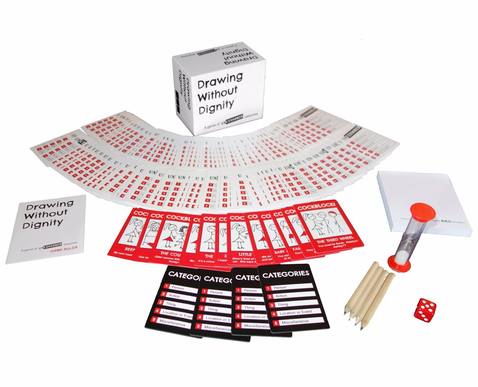 Drawing Without Dignity – Award Winning Adult Party Game of Uncensored Sketches