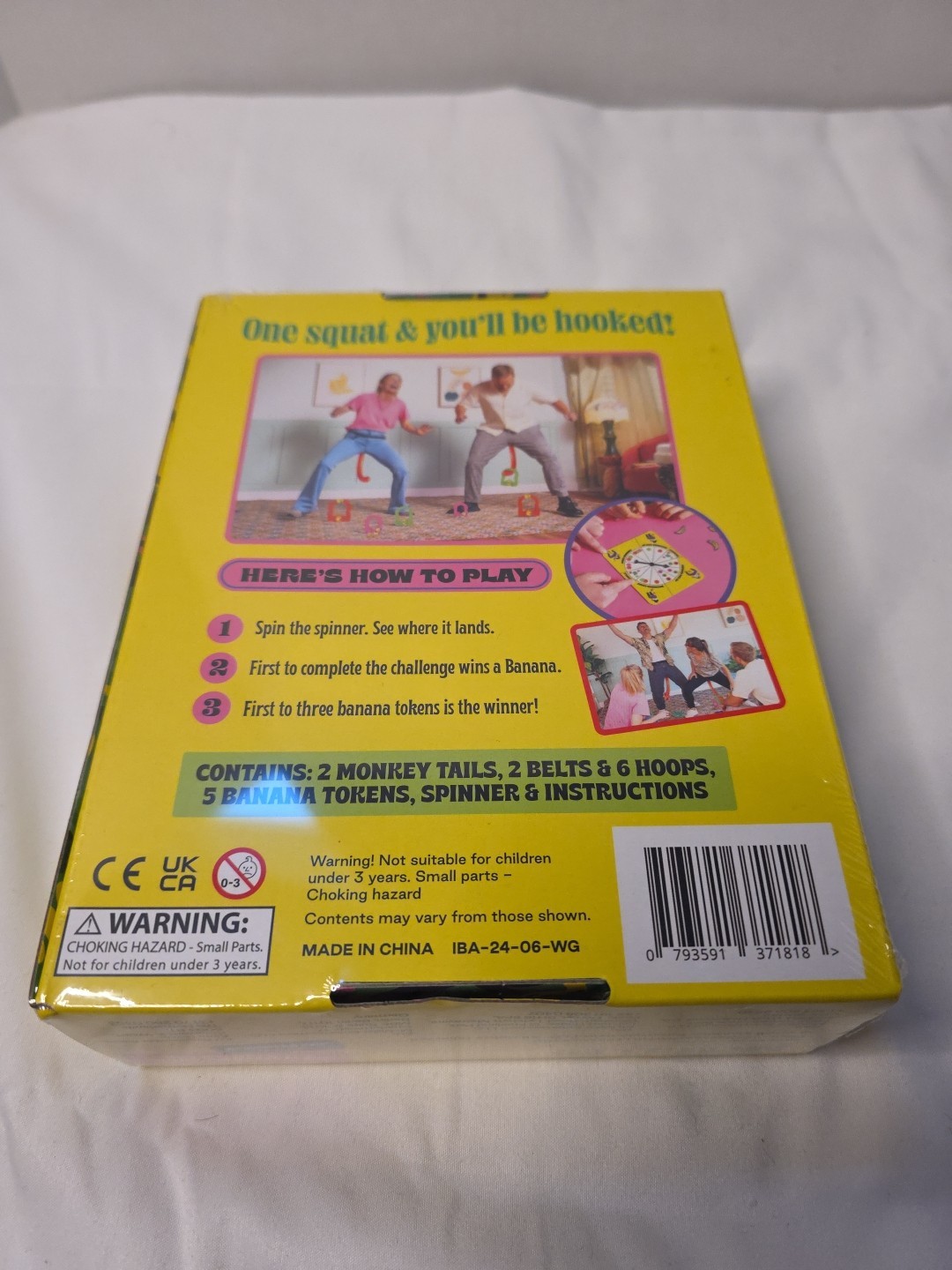 MCMILLER ENTERTAINMENT It’s Bananas! The Monkey Tail Game Brand New Sealed