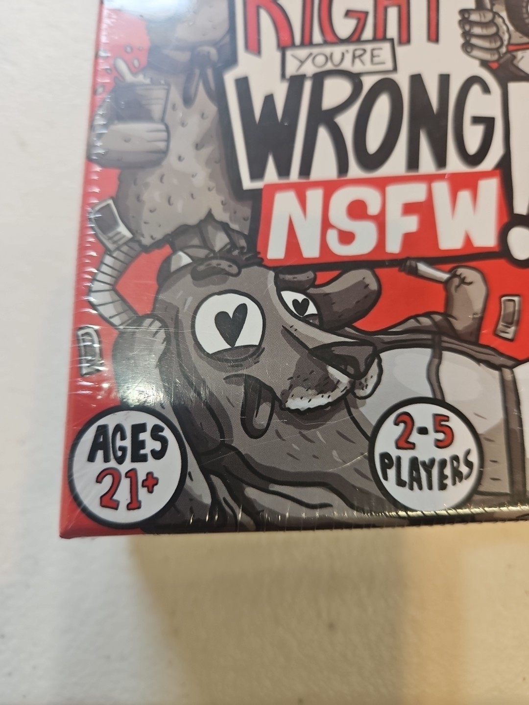 I’m Right You’re Wrong NSFW Card Game Adult Party 2-5 Players Ages 21+ New