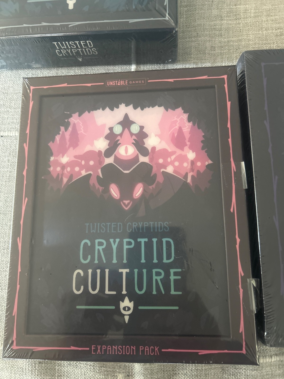 Twisted Cryptids and both the Cryptid Culture and Ness Is More Expansions
