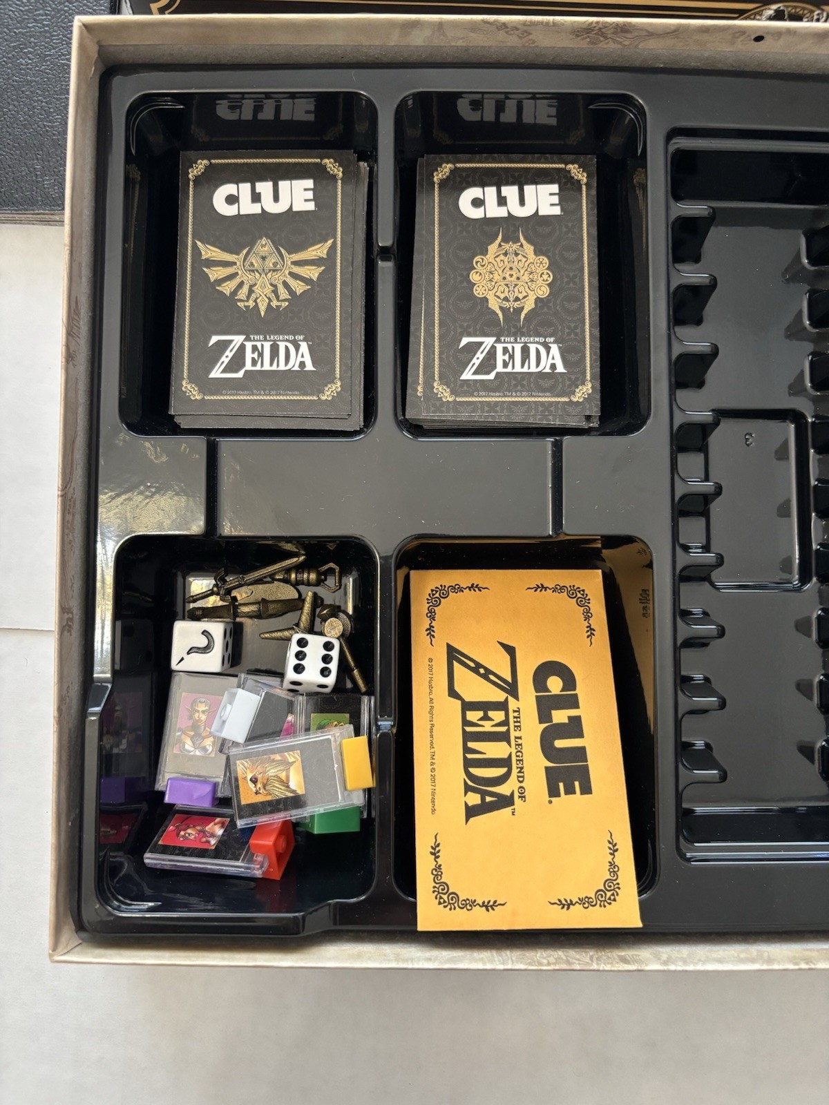 The Legend Of Zelda Collector’s Edition CLUE Board Game Complete