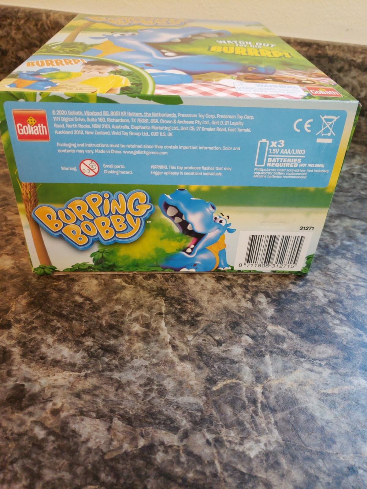 New – Goliath Burping Bobby – Ages 4+ | 2-4 players…..