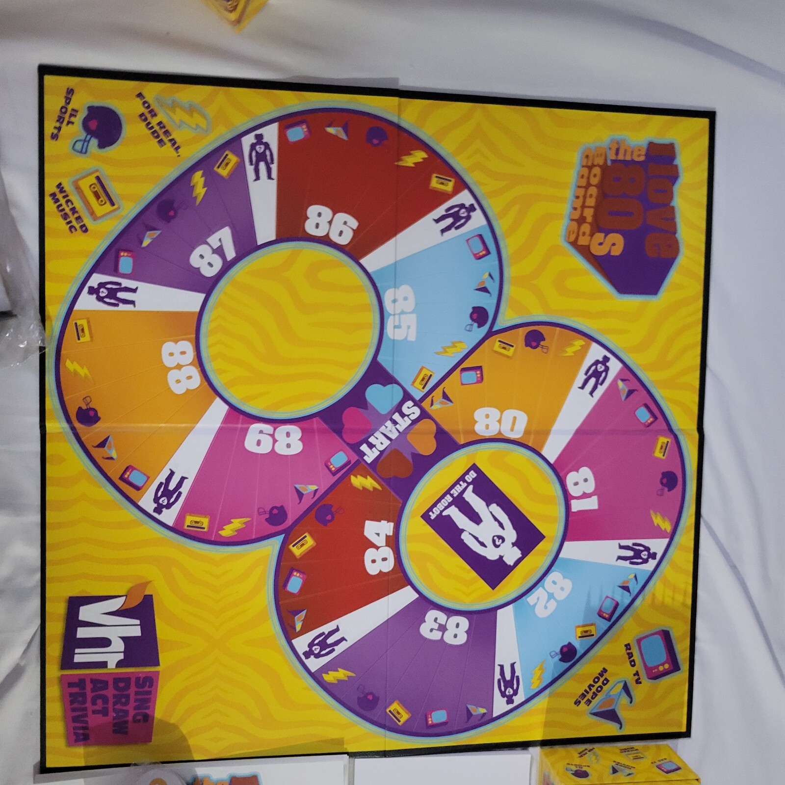 2005 I Love The 80’s Board Game,24 Players Age 15 And Up-Sing,Draw,Act,Trivia
