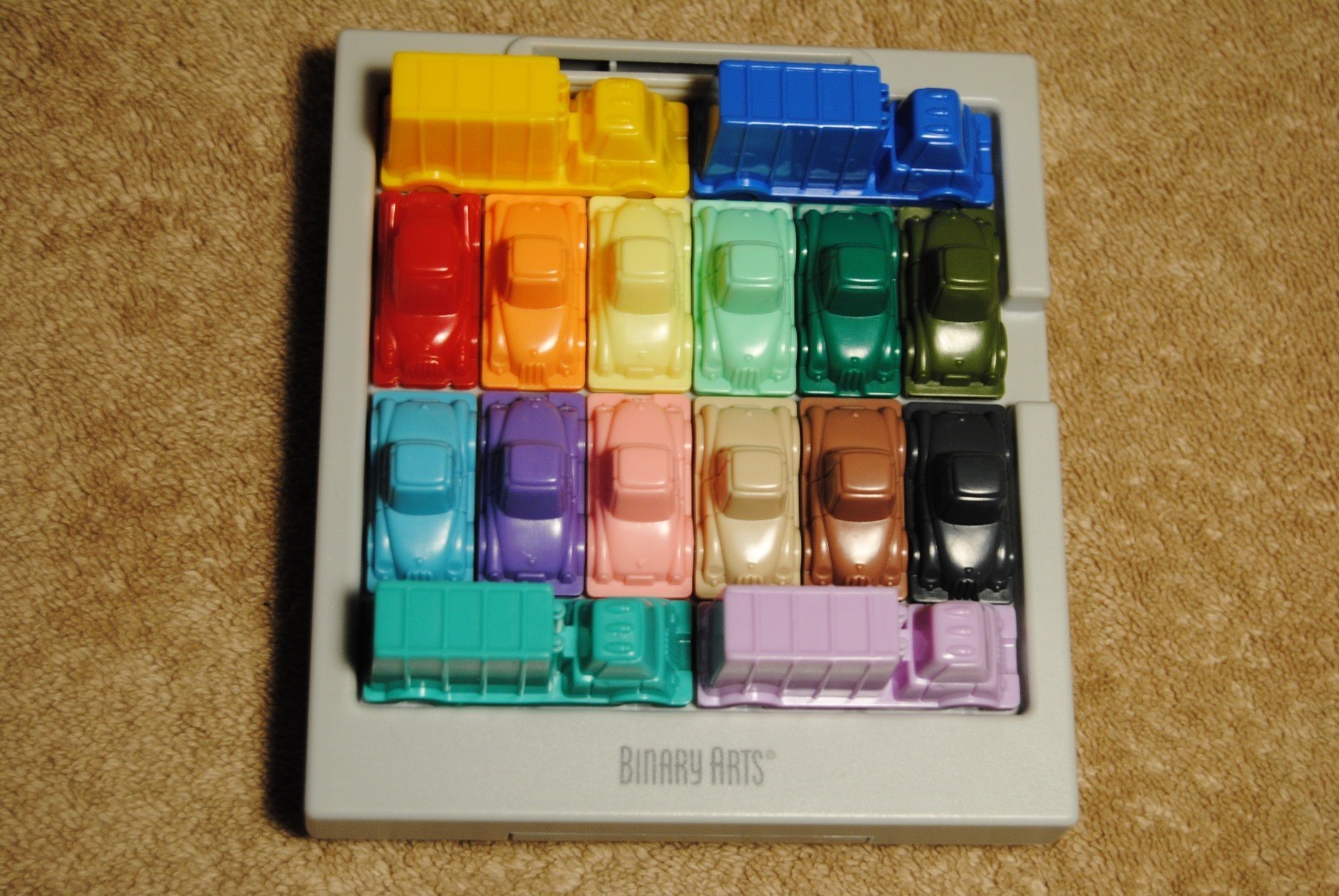 Rush Hour Traffic Jam Puzzle Game Complete 1996 Binary Arts