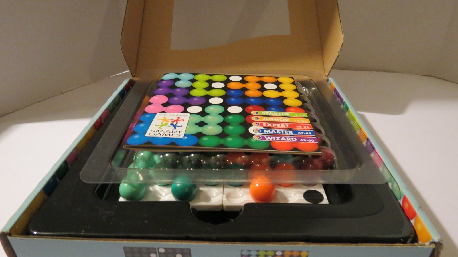 QUADRILLION ~ MULTI-LEVEL LOGIC GAME ~ ULTIMATE SOLITAIRE~COMPLETE ~ SMART GAMES