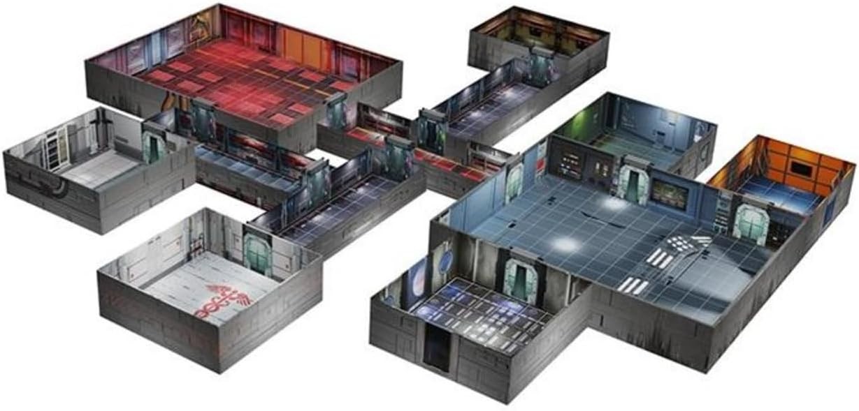 Gale Force Nine: Tenfold Dungeon – Starship Vengeance – Modular Terrain Set