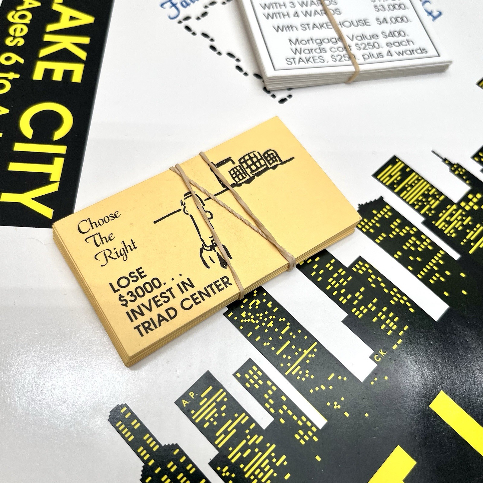 Vintage Salt Lake City Board Game of Monogamy LDS Mormon 1992 Monopoly Church