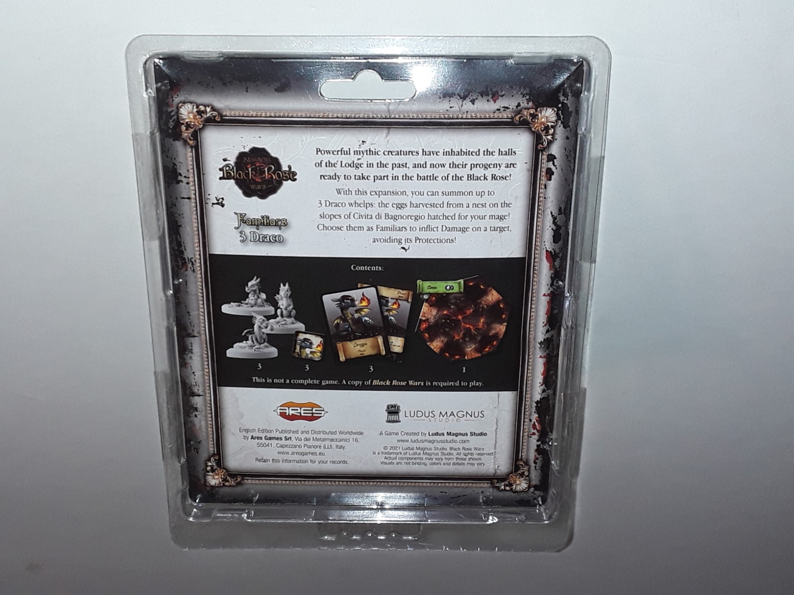 Black Rose Wars Familiars Draco/Hydra/Griffin/Cerberus complete set Ludus Magnus