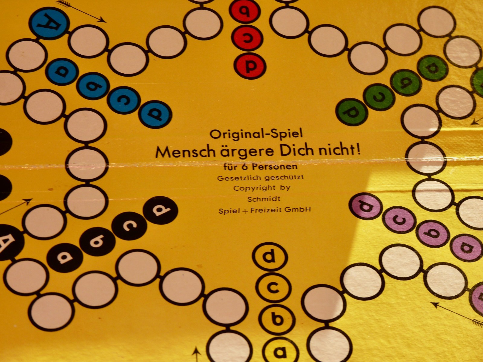 Vintage German Board Game “Mensch, ärgere Dich nicht!” Sorry Parcheesi