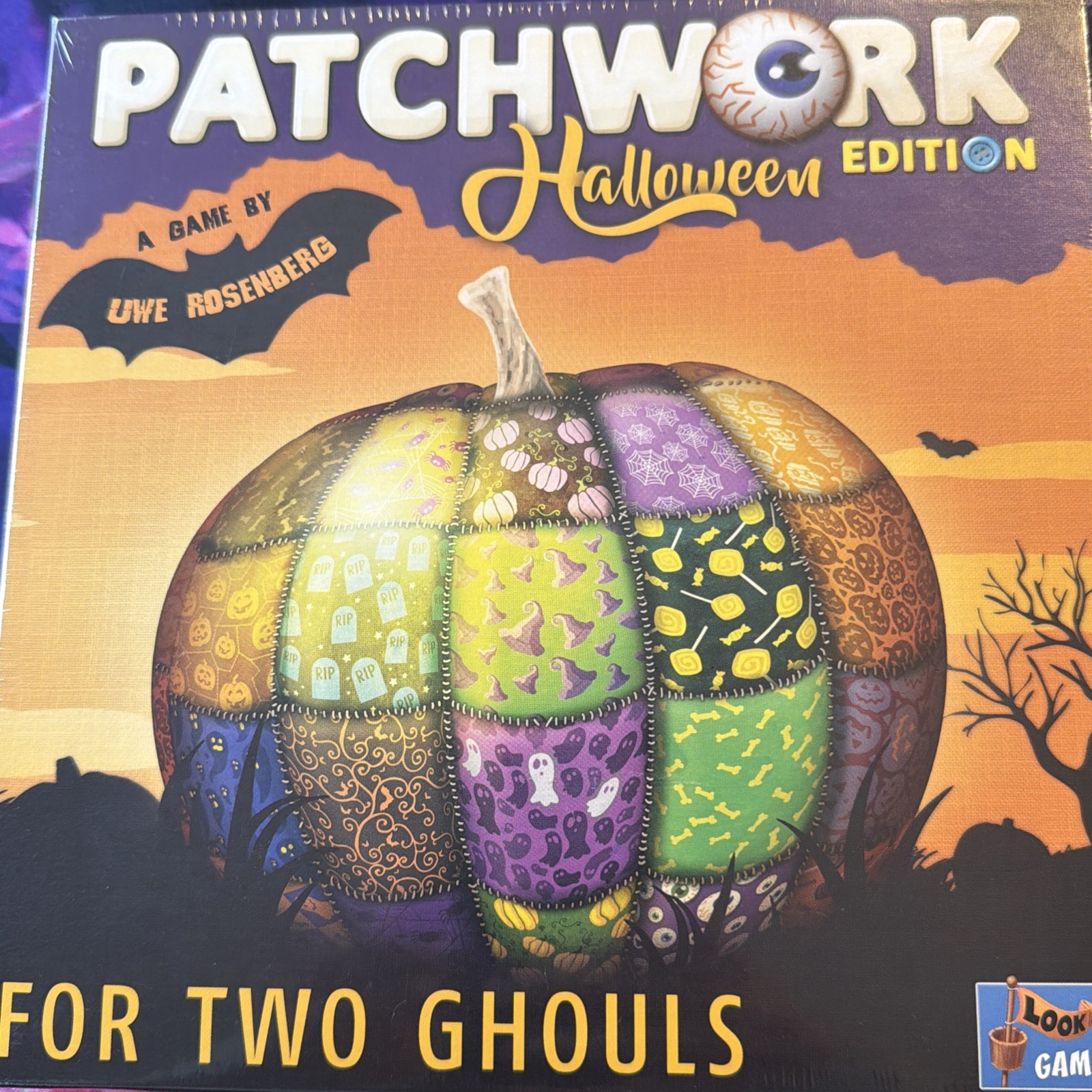 New Factory Sealed Patchwork Halloween Edition Uwe Rosenberg Lookout Games