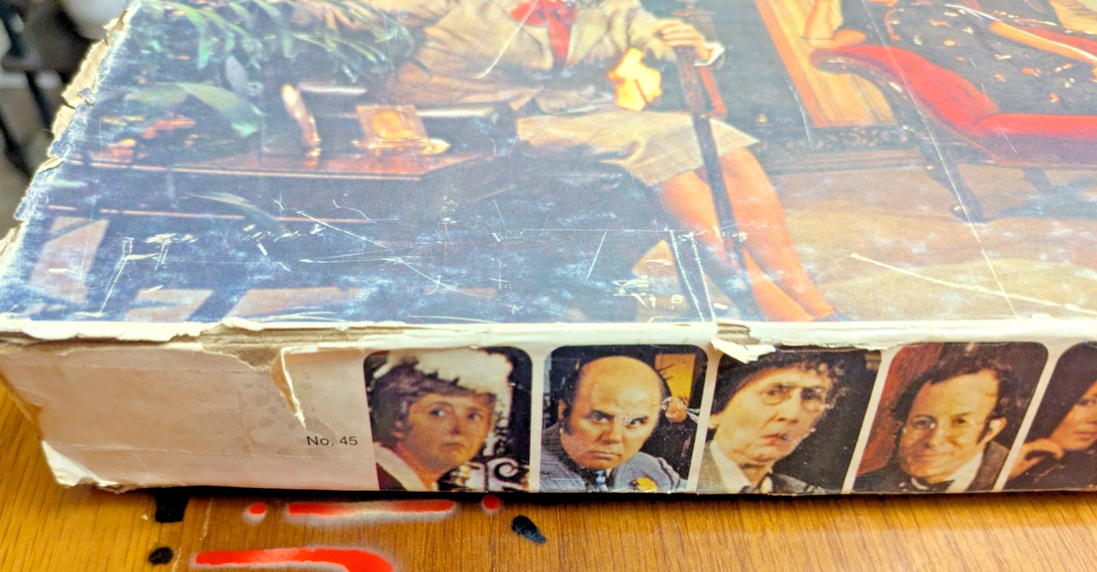 Vintage 1972 Parker Brothers Detective Board Game CLUE No. 45 – Complete