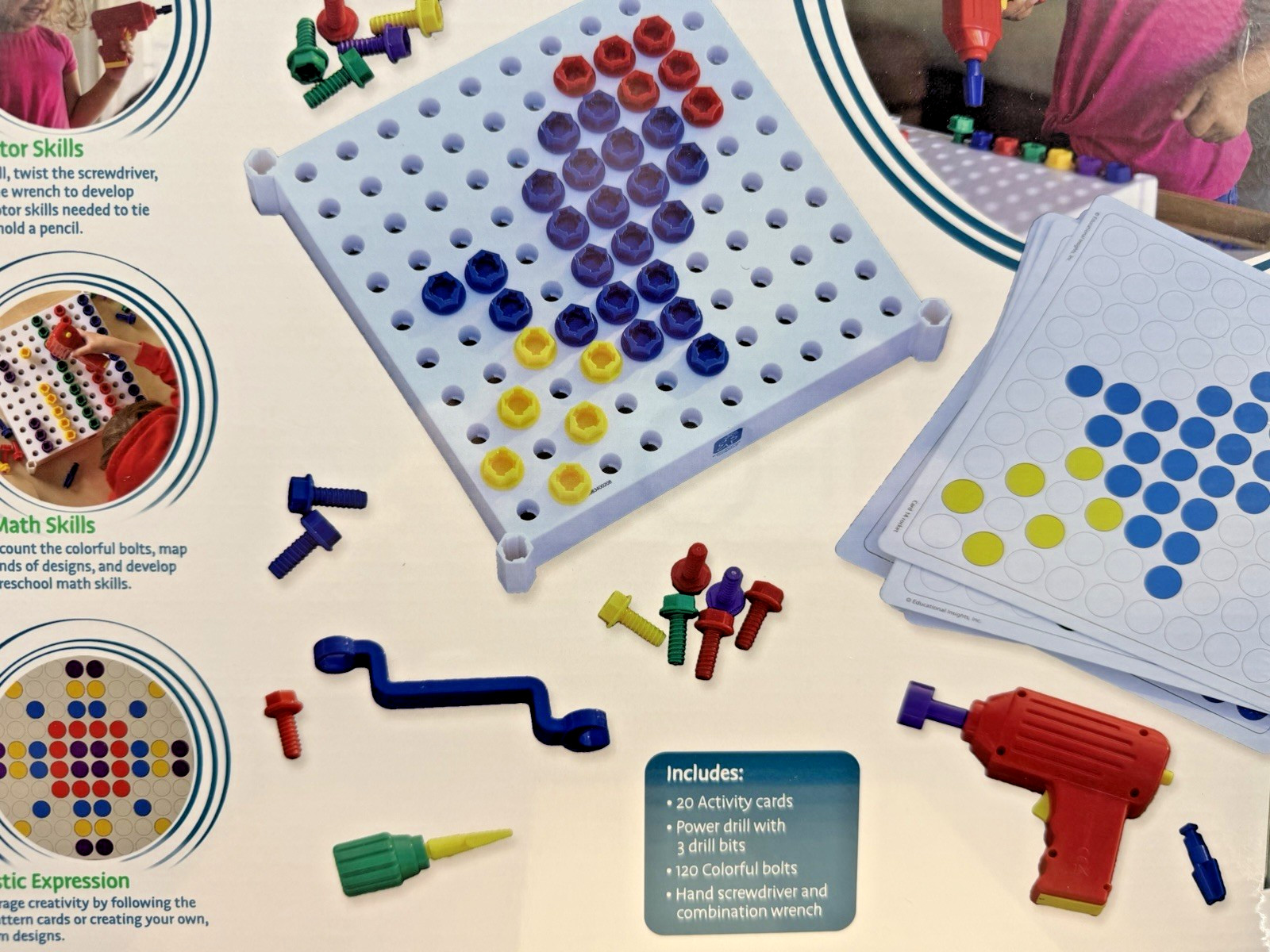 DESIGN & DRILL® Activity Center STEM Learning NEW in Box by Educational Insights