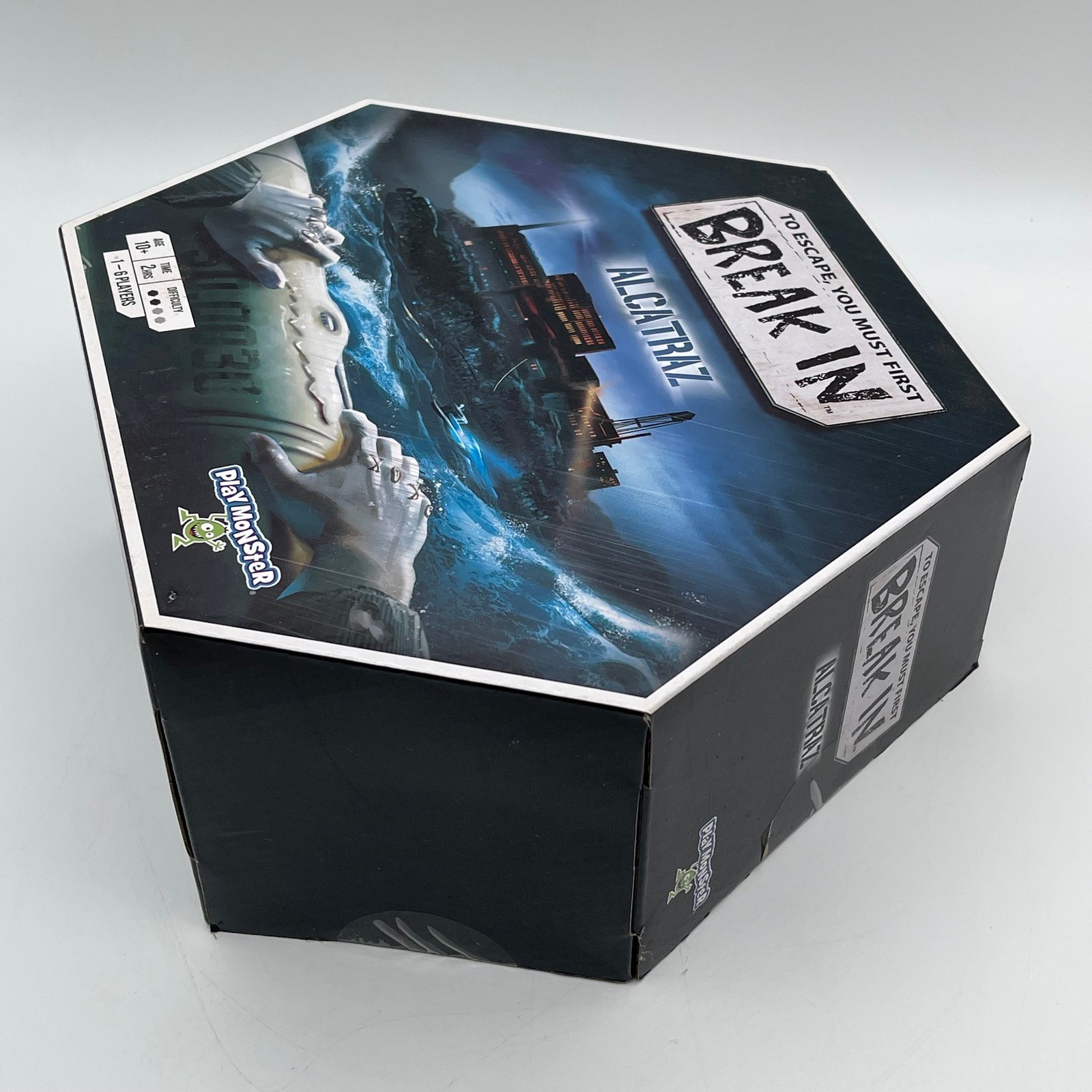 PlayMonster Break In Alcatraz 3D Collaborative Escape Room Board Game 7491 NEW