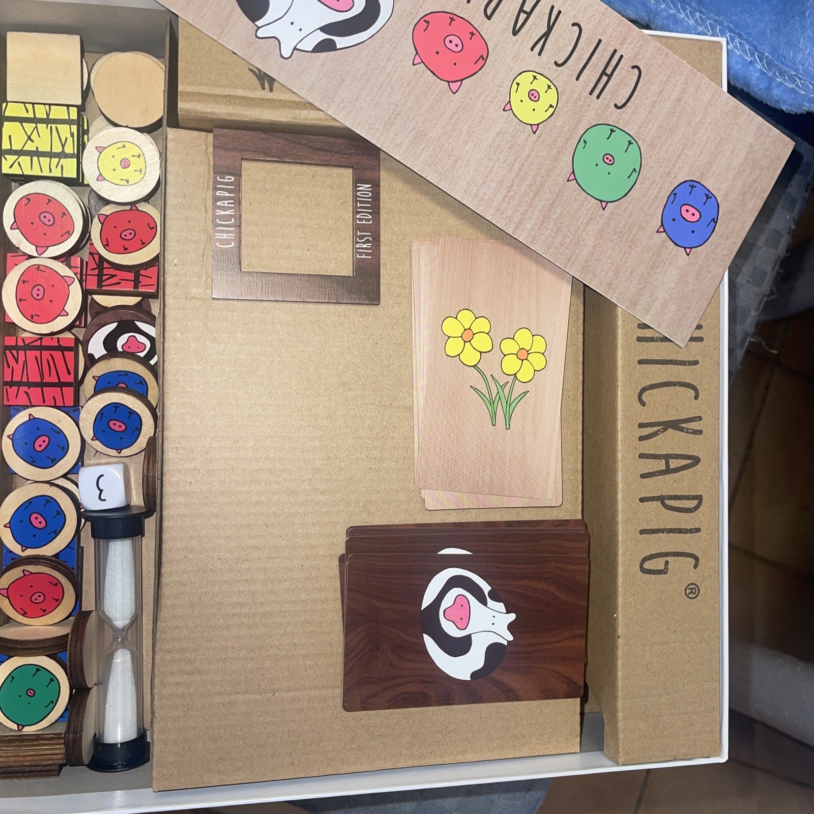 Chickapig a Farm To Table Game Buffalo Games & Puzzles Complete