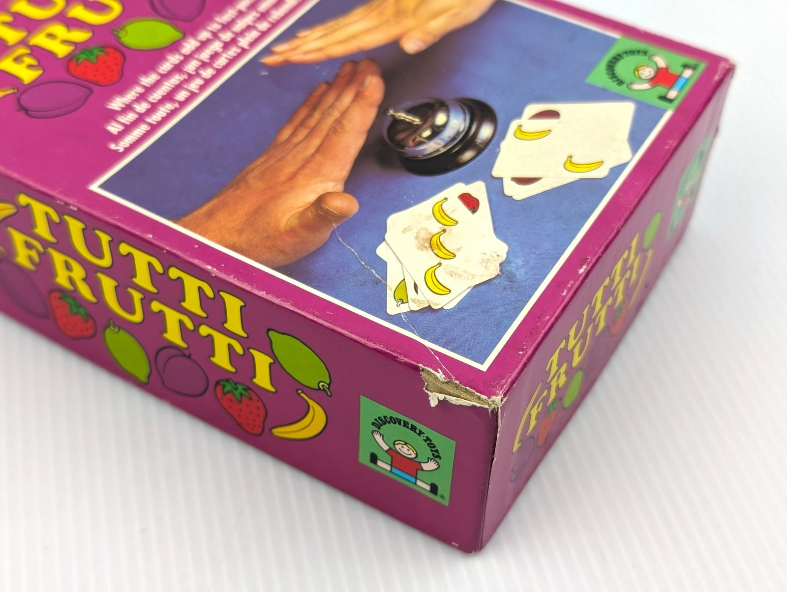 1991 Discovery Toys Tutti Frutti Card Game Fun Family 100% COMPLETE 1991