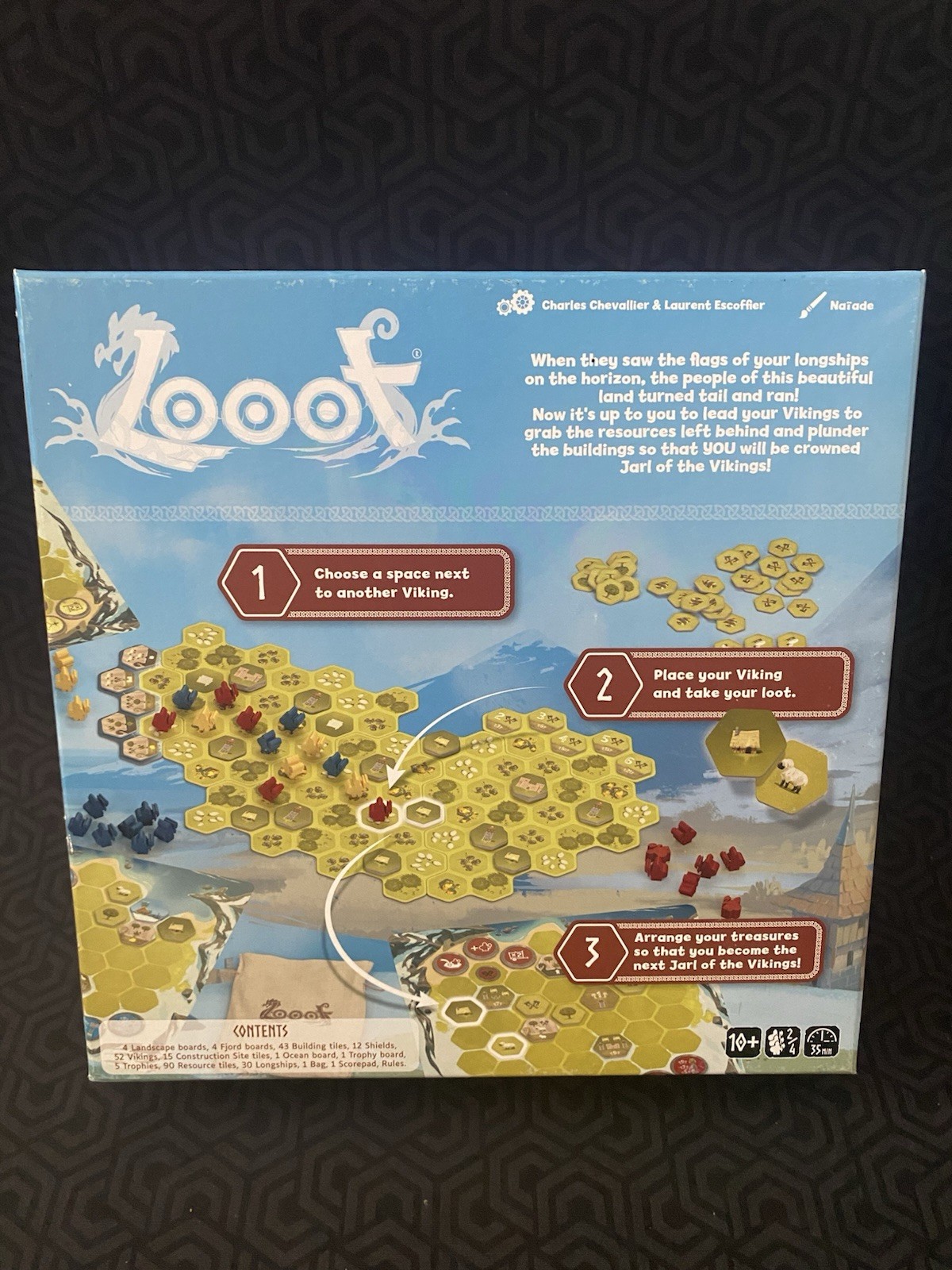 Looot Board Game Fun, Family Game for Kids and Adults Hachette Vikings Norway