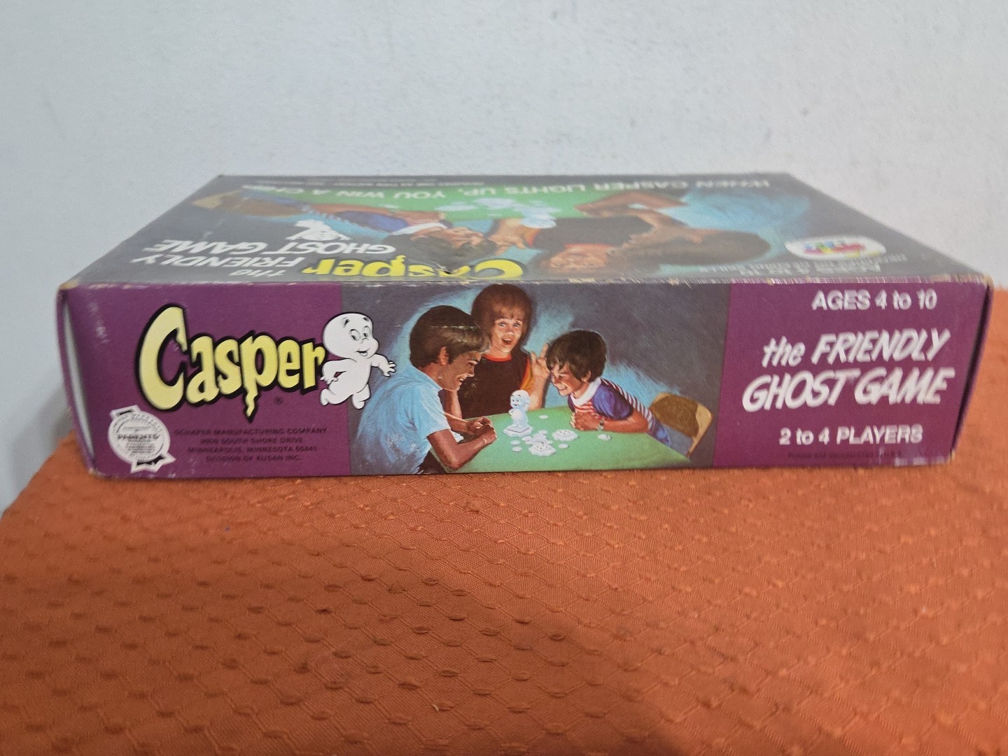 Vintage 1974 Casper The Friendly Ghost Game By Schaper Complete Read