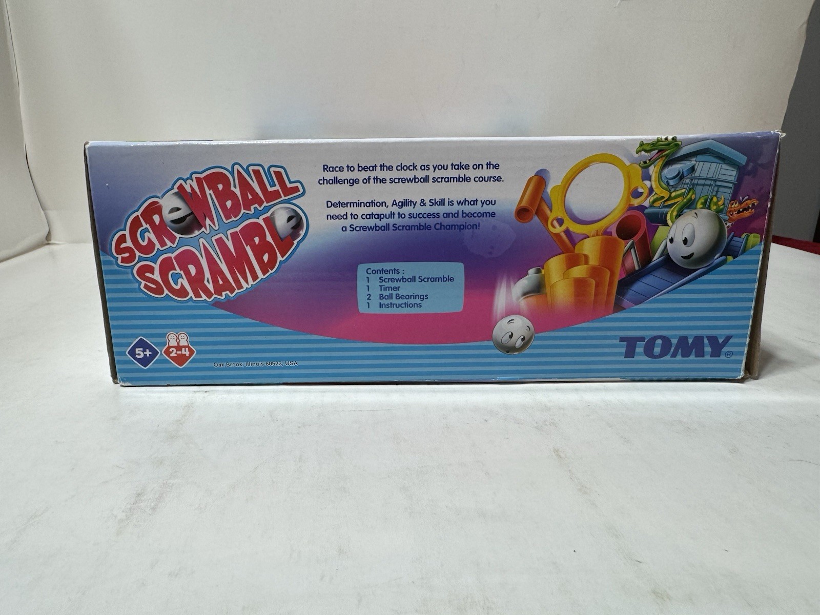 Screwball Scramble Tomy 2004 Vtg Skill Obstacle Game Complete Works See Video