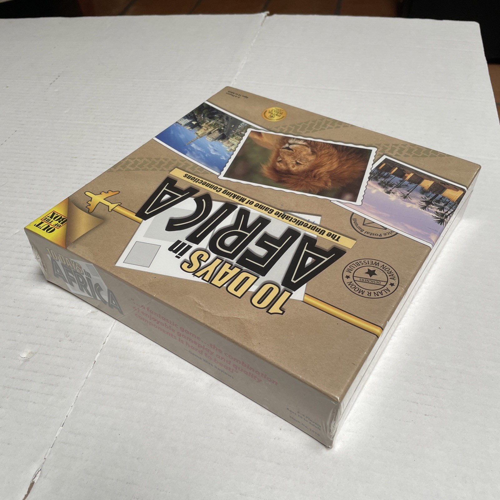 10 Days in Africa SEALED unpredictable game of making connections Out of the Box