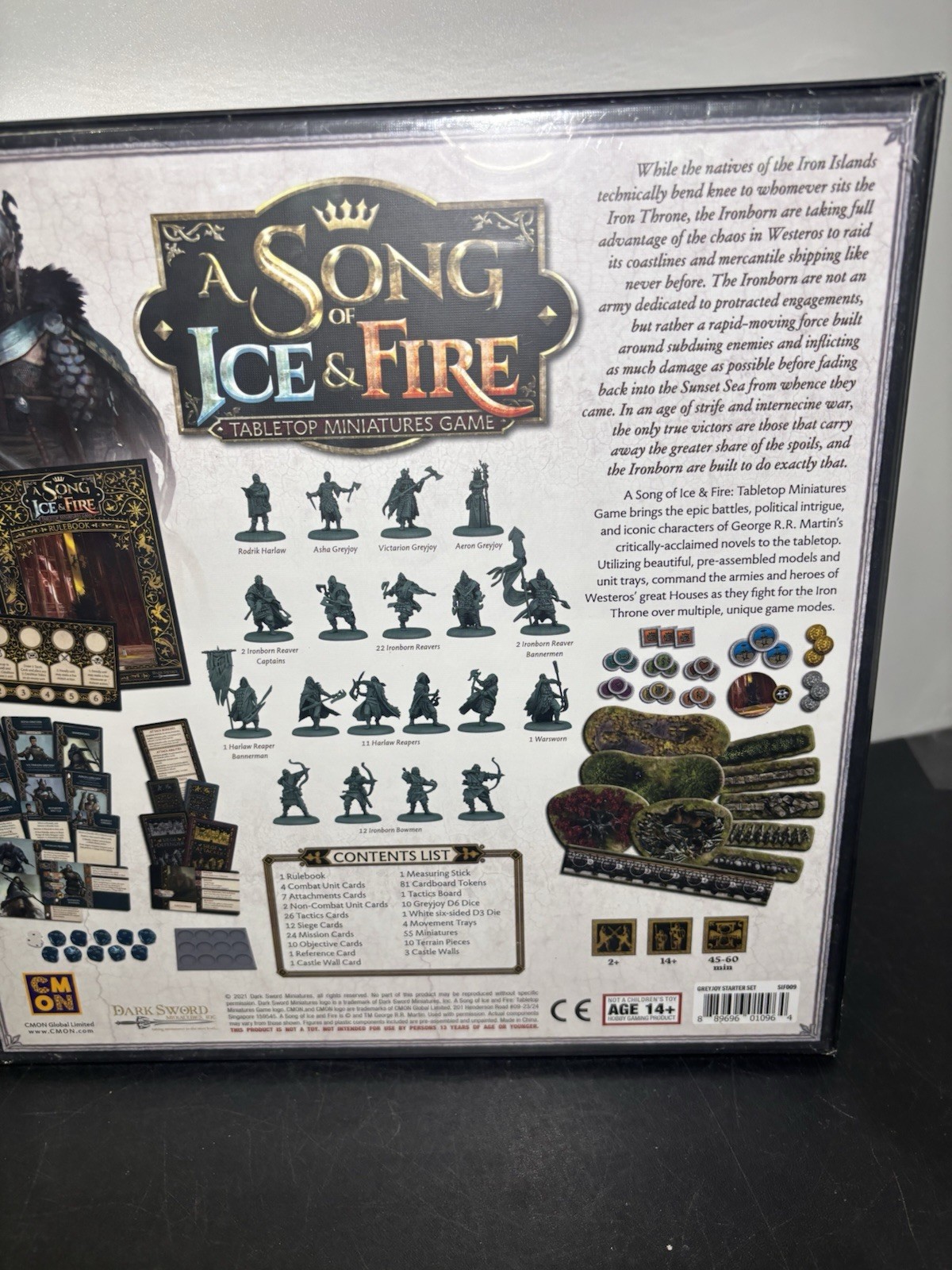 NEW A Song of Ice and Fire: Greyjoy Starter Set – CMON Board Game – SEALER