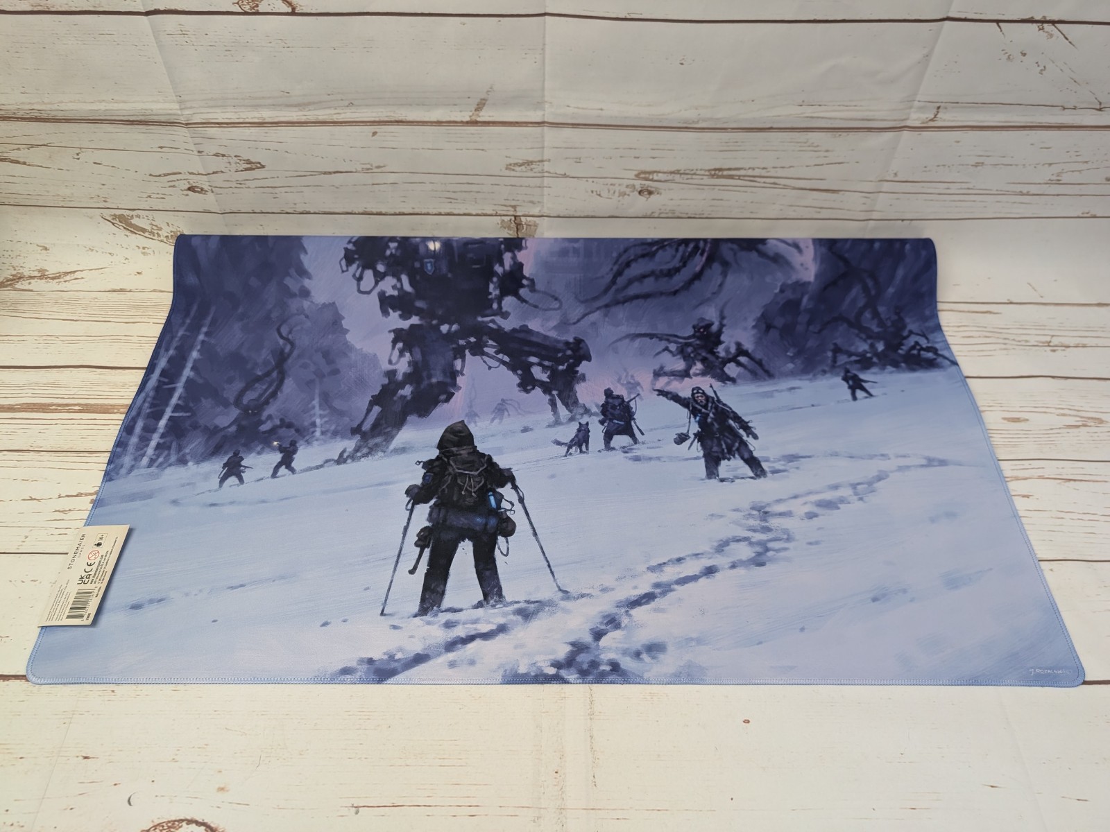 Expeditions Board Game Natural Rubber Playmat Stonemaier Games New Stitched