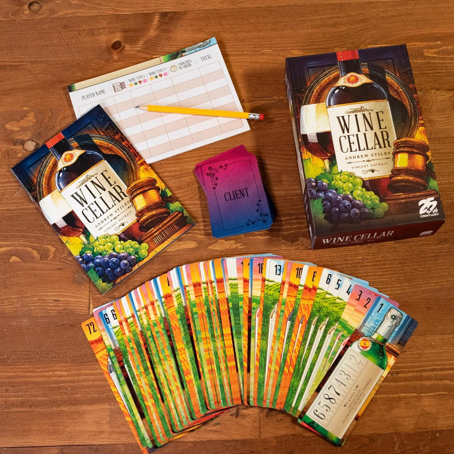 – Wine Cellar, for Ages 10 and Up, 2 to 8 Players | 2026 Origins Award Nominee