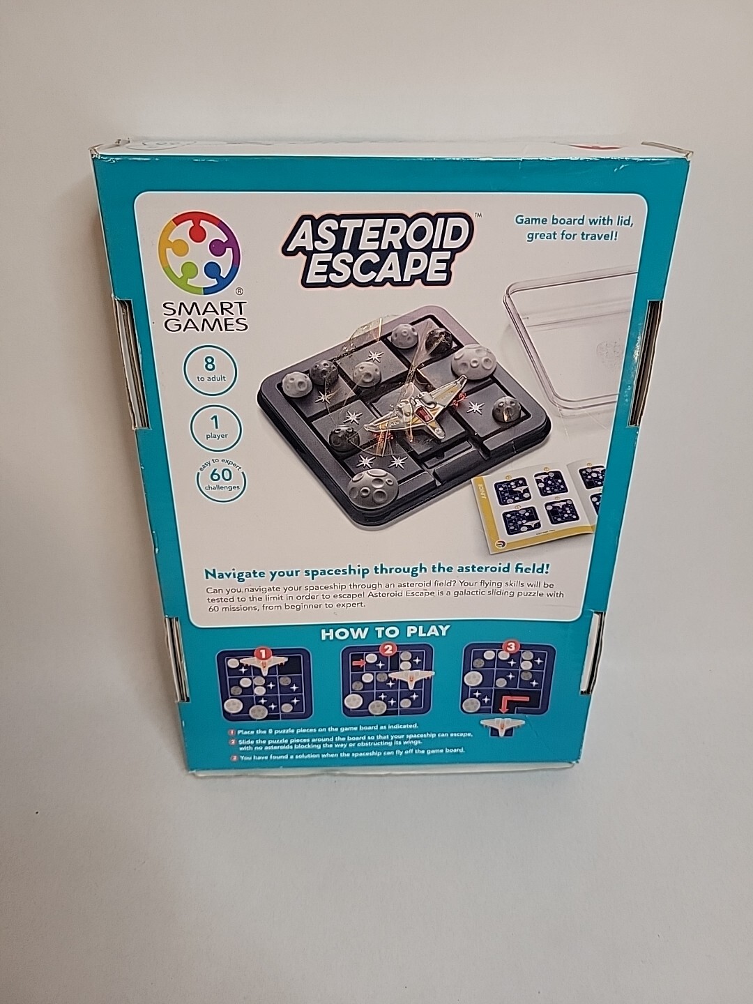 Smart Games Asteroid Escape Logic Educational Travel Game Toy Kids Adults