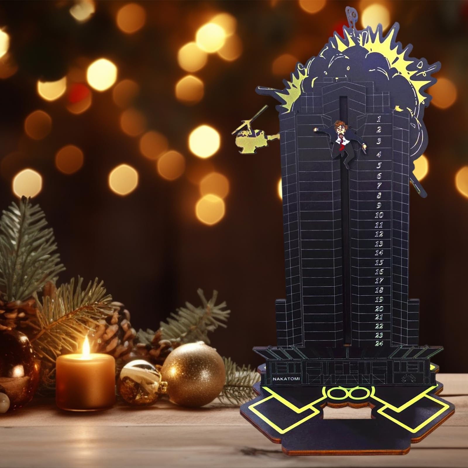 Die Hard Advent Calendar, 2025 Christmas Black Calendar
