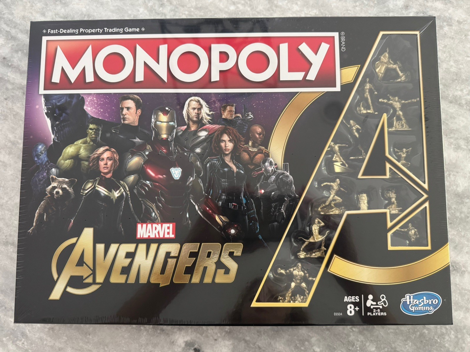 Monopoly Marvel Avengers Edition Board Game (2018) by Hasbro Brand NEW SEALED!