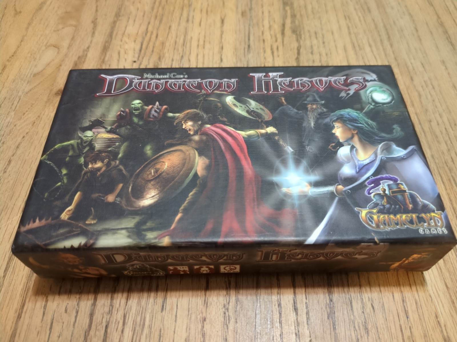 Dungeon Heroes With Damsel Expansion Pack Gamelyn Games Open Box Complete NM