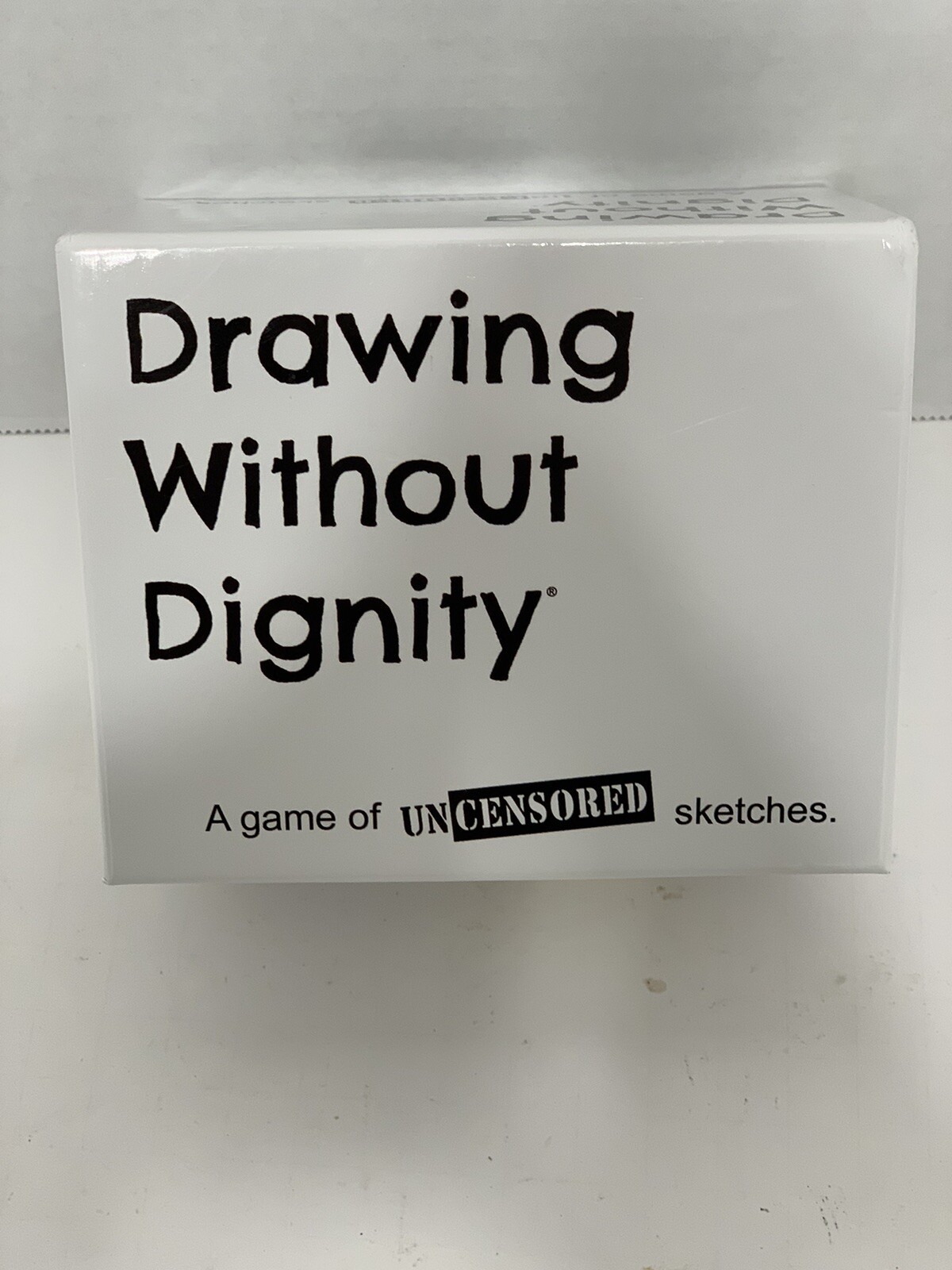 Drawing Without Dignity Game Uncensored Sketches Ages 17+ NEW Sealed