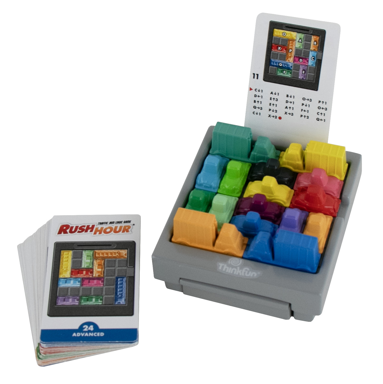 World’s Smallest RUSH HOUR Traffic Jam Puzzle Board Game Toy