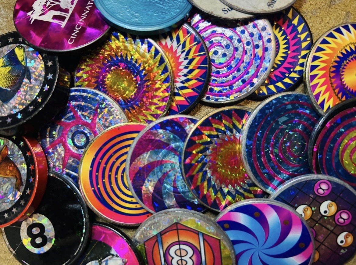 90 ’s POG Collection – Lot of 75 POGs w Two Slammers