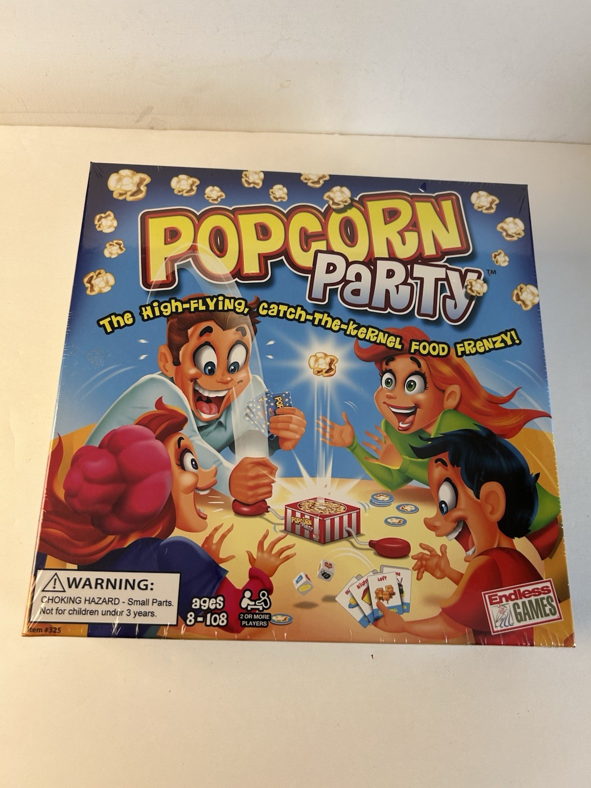 Popcorn Party Board Game Family Fun Complete Endless Games New Sealed